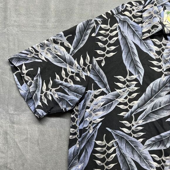 Banana‎ Cabana Shirt Mens XL Short Sleeve Button Up Beach Wear 100% Silk - Picture 2 of 10